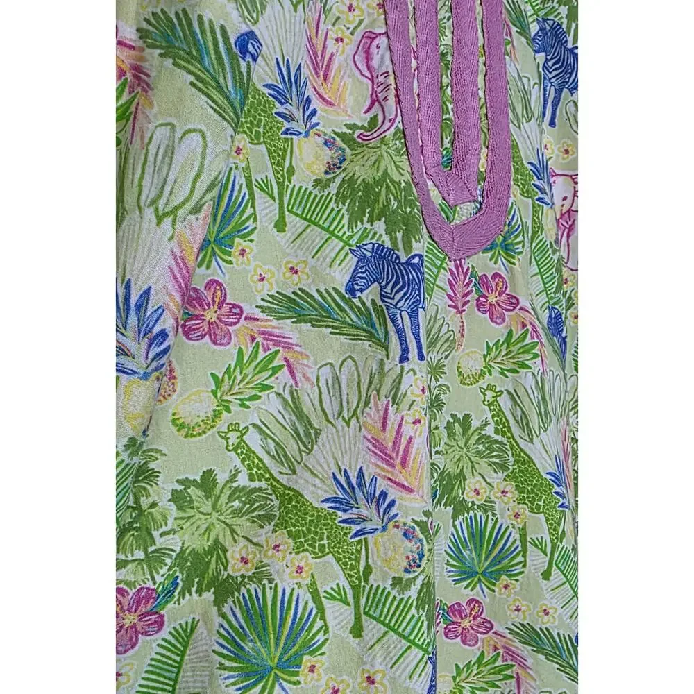 Carvalho Coutre Girls Cabana Cover Up Swim‎ Size L